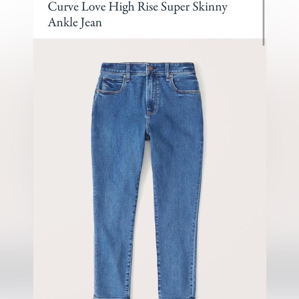 Curve Love High Rise Super Skinny Ankle Jean